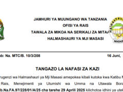Nafasi Za Kazi Halmashauri Ya Mji Masasi Juni, 2025 Nafasi Za Kazi Halmashauri Ya Mji Masasi Juni, 2025