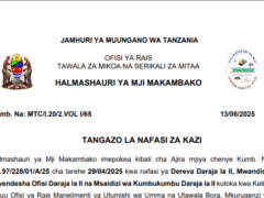 Nafasi Za Kazi Halmashauri Ya Mji Makambako Juni, 2025 Nafasi Za Kazi Halmashauri Ya Mji Makambako Juni, 2025